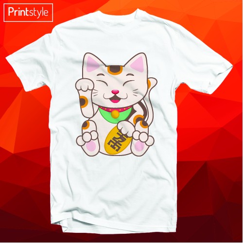 Áo phông Lucky Cat 08